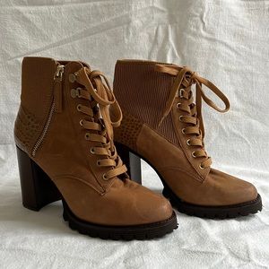 Gibson Latimer High Heeled Leather Boots